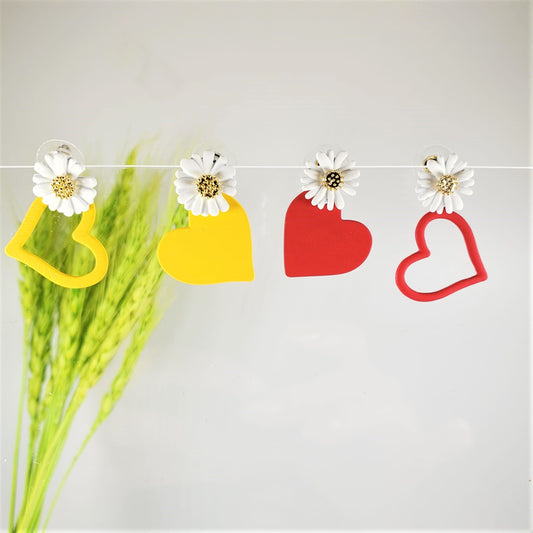 Cutie Collection Sweet Heart Dangle Earrings (EDE 2312)