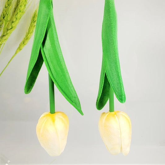 Tulip Pompous Dangle Earrings (EDE 2318)