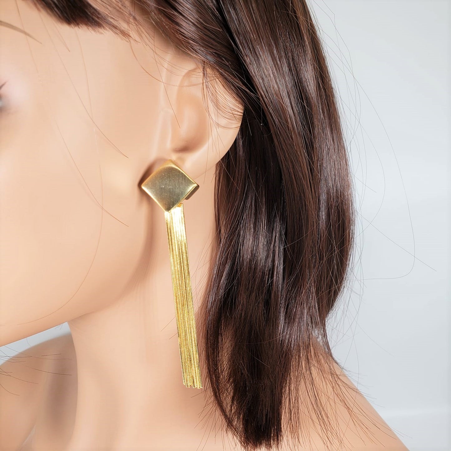 Simple Tassel Dangle Earrings (EDE 2319)