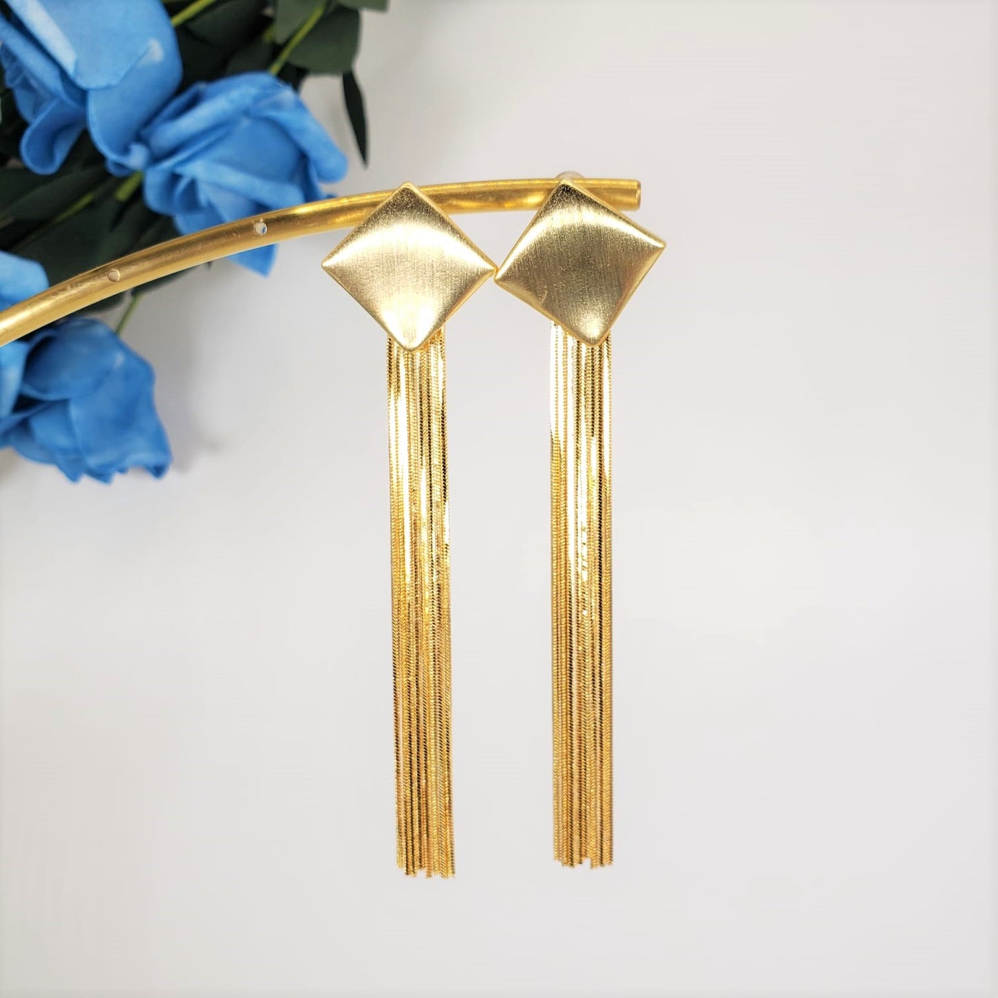Simple Tassel Dangle Earrings (EDE 2319)