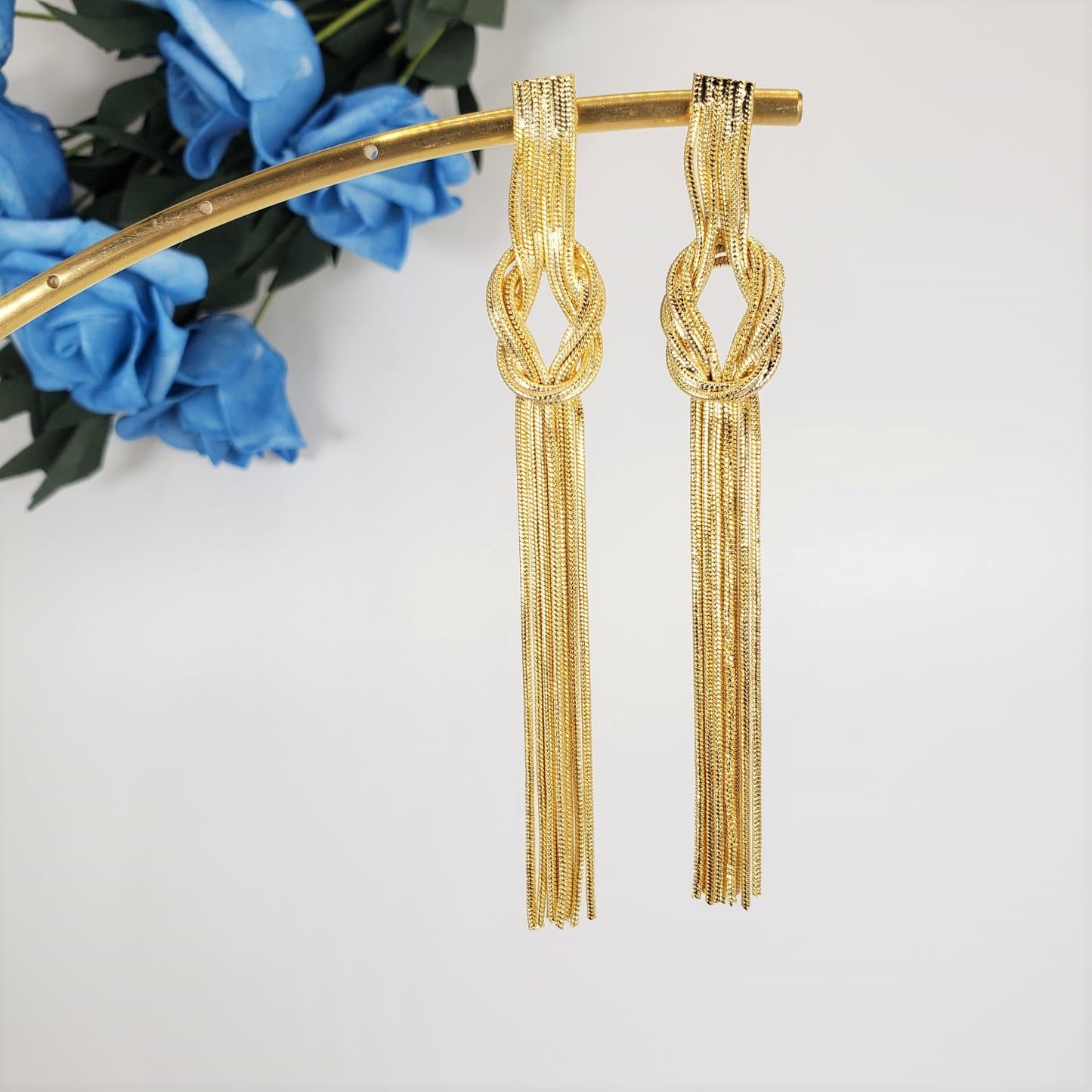 Simple Tassel Dangle Earrings (EDE 2324)