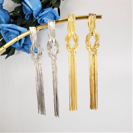 Simple Tassel Dangle Earrings (EDE 2324)