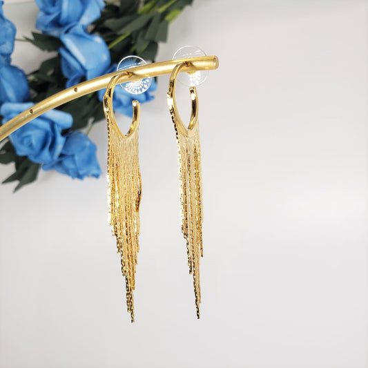 Simple Tassel Dangle Earrings (EDE 2320)
