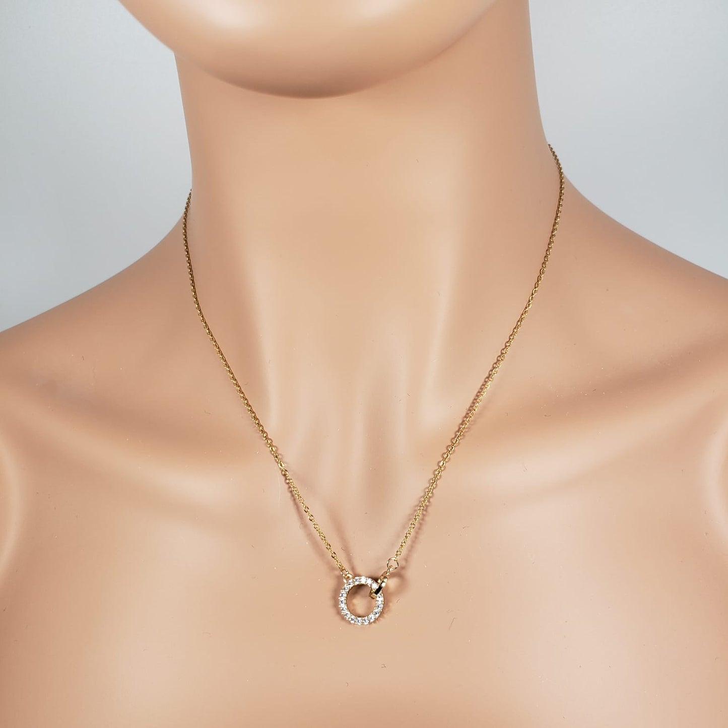Elegant Circle Princess Necklace (PRN 3002)