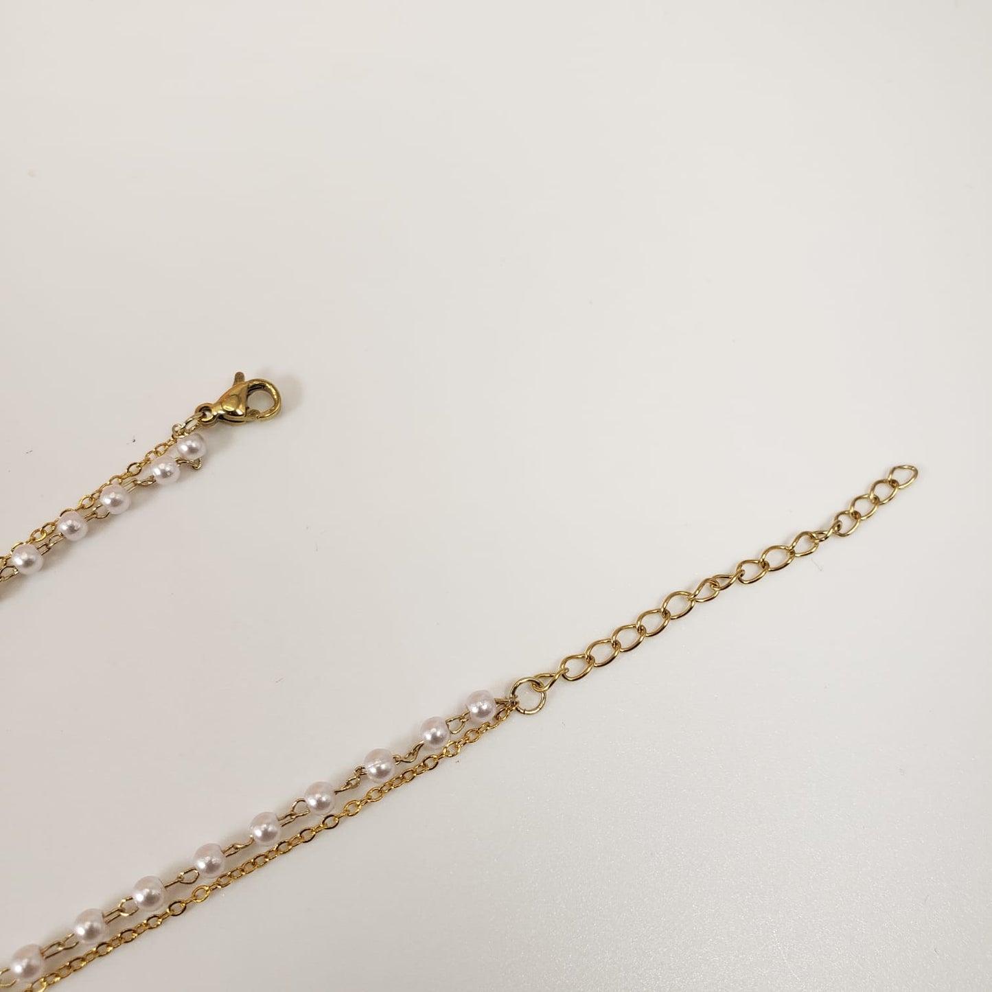 Pearl Double Layer Collar Necklace (CON 4004)