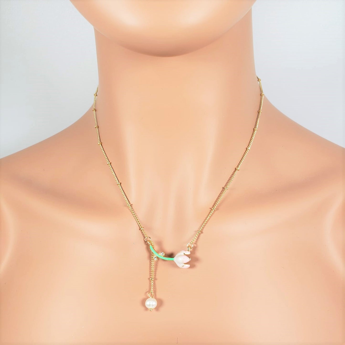 Vintage Flower Collar Necklace (CON 4003)