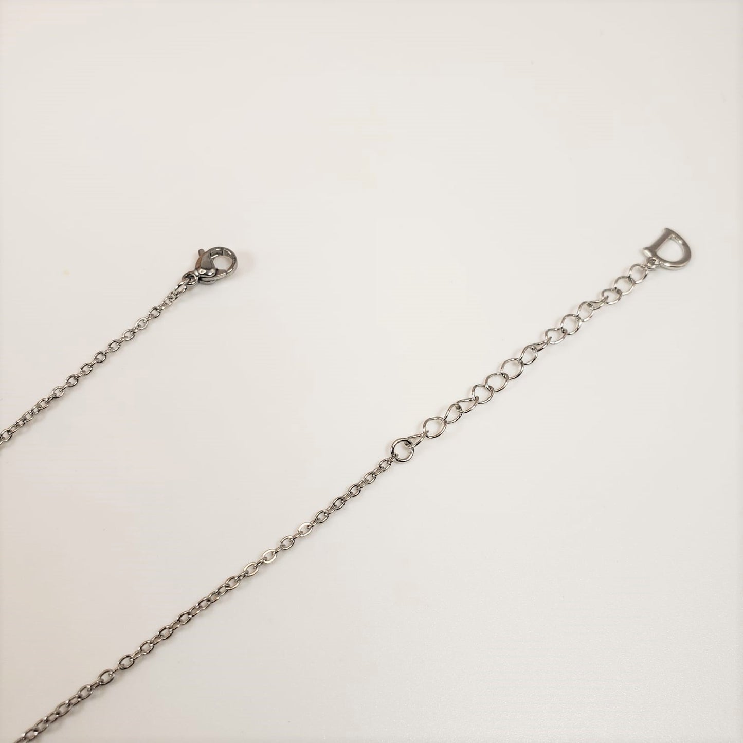 Elegant Letter D Collar Necklace (CON 4006)