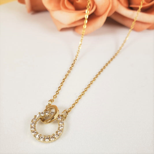 Elegant Circle Princess Necklace (PRN 3002)
