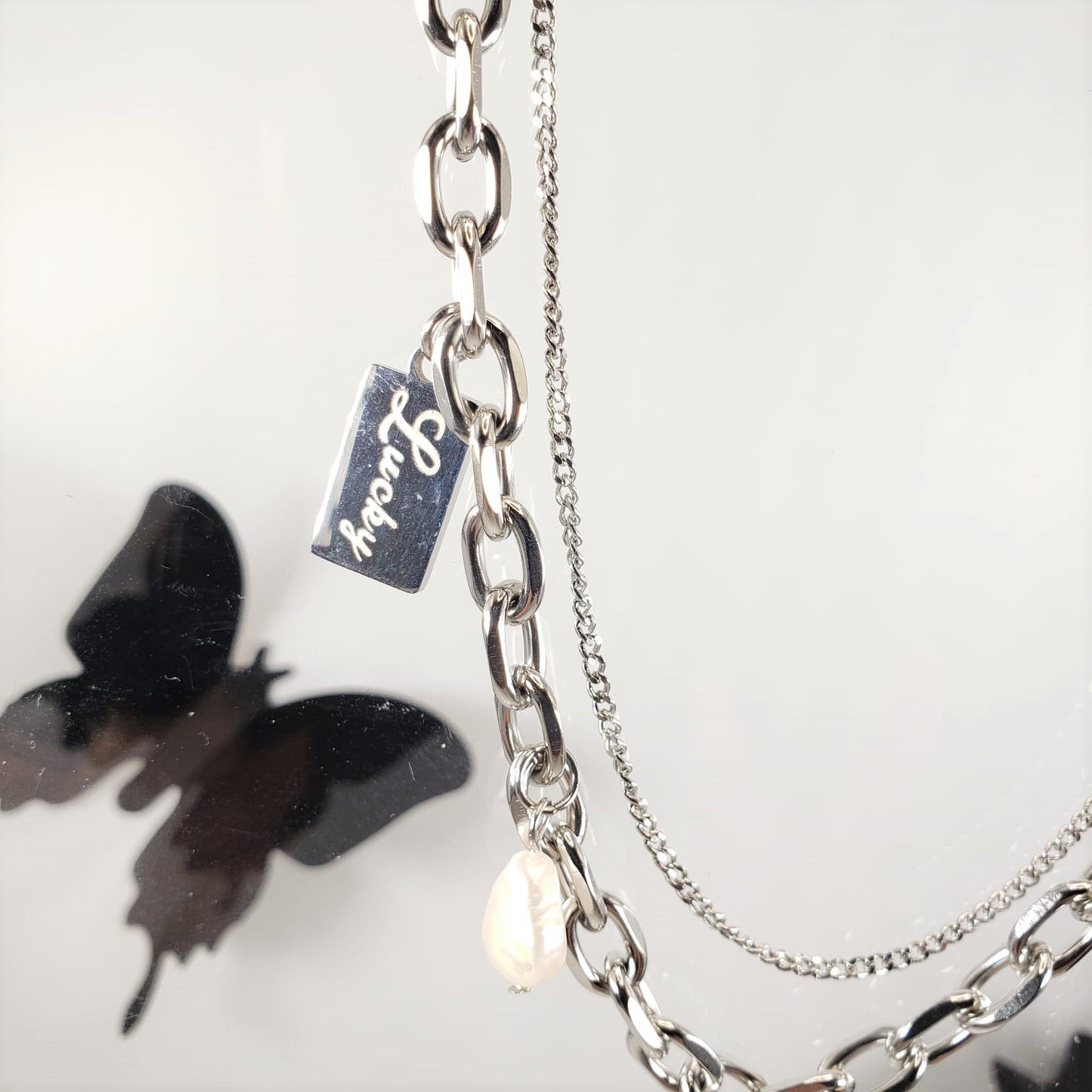 Double Layer Cherry Princess Necklace (PRN 3006)
