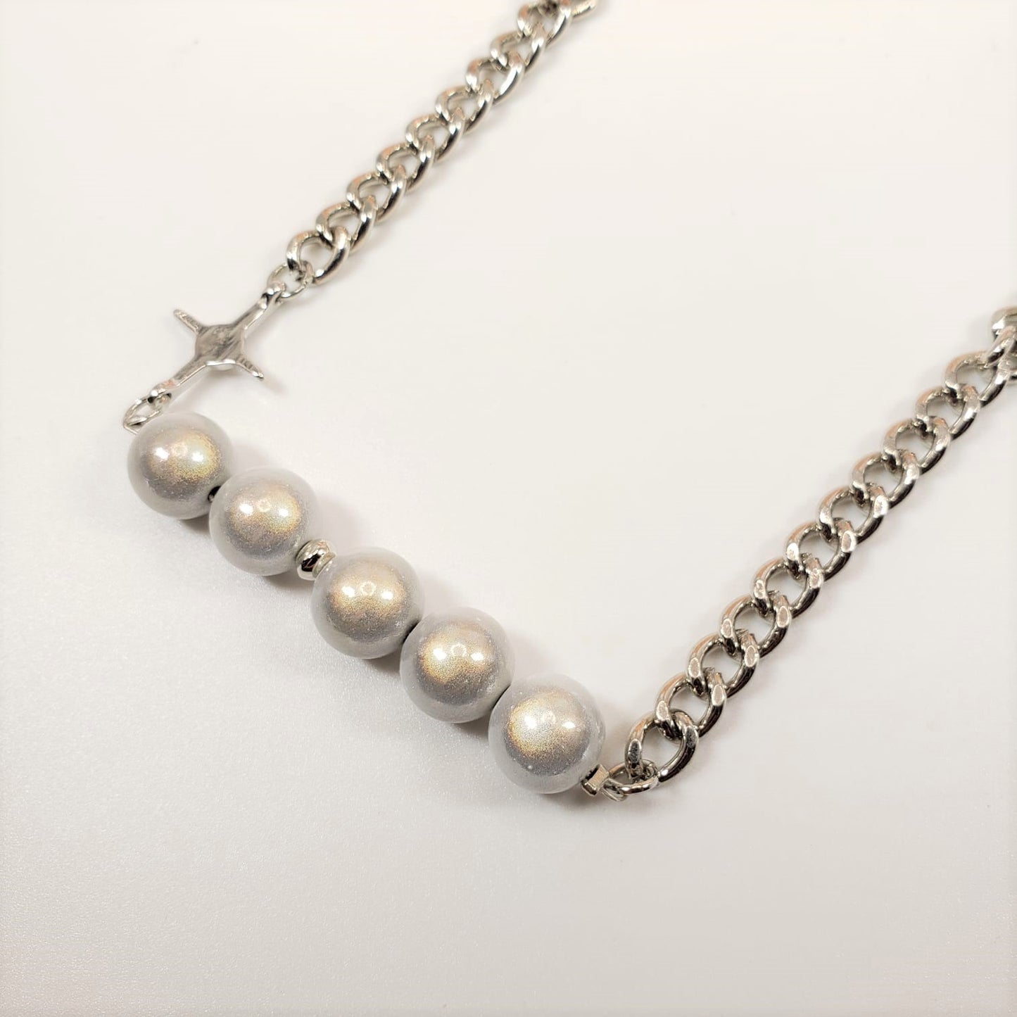 Simple Pearlash Princess Necklace (PRN 3008)