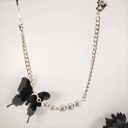 Simple Pearlash Princess Necklace (PRN 3008)