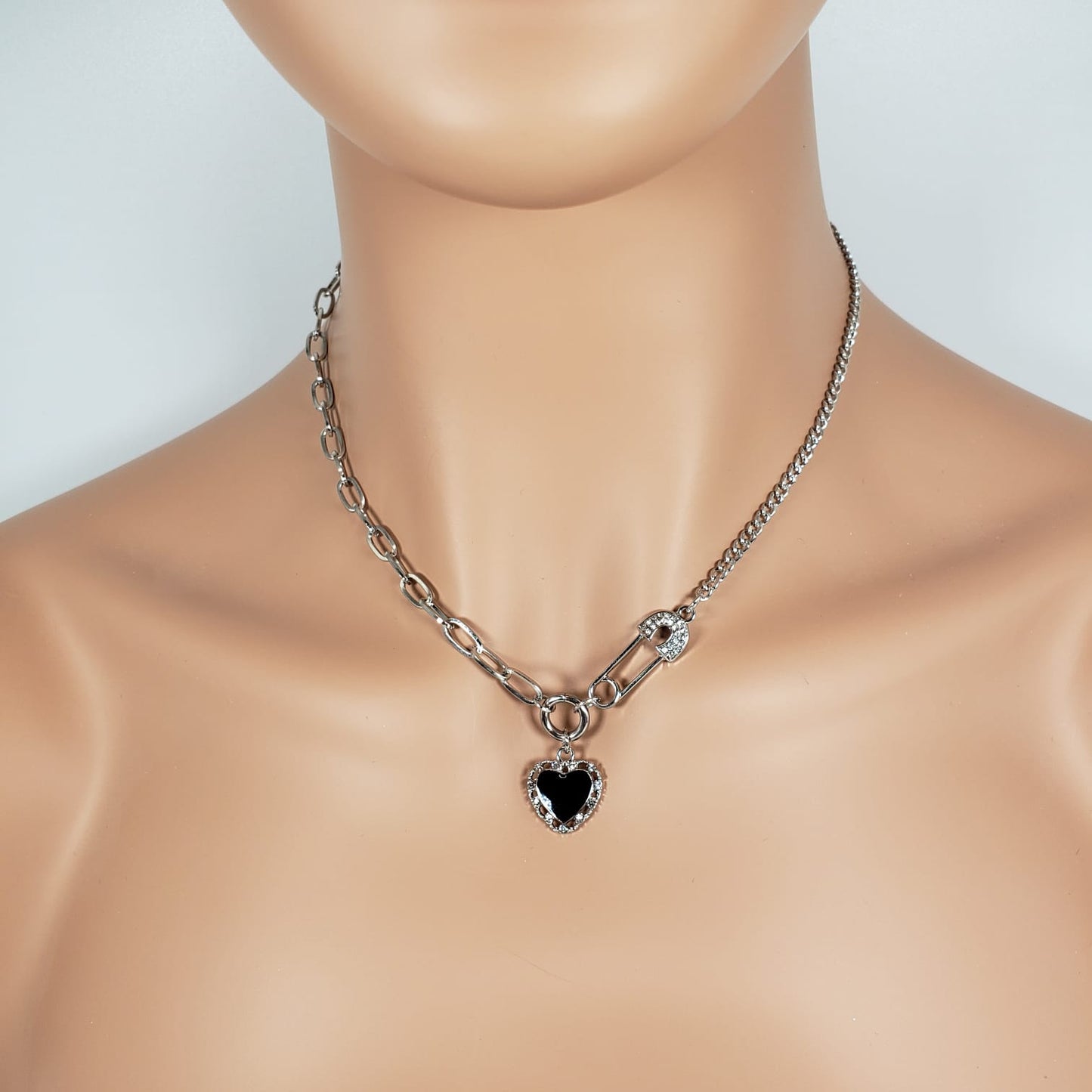 Casual Heart-Shape Princess Necklace (PRN 3009)