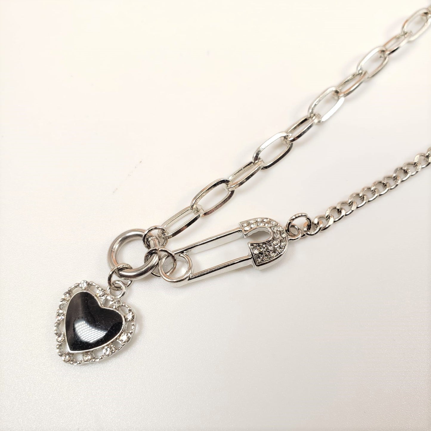 Casual Heart-Shape Princess Necklace (PRN 3009)