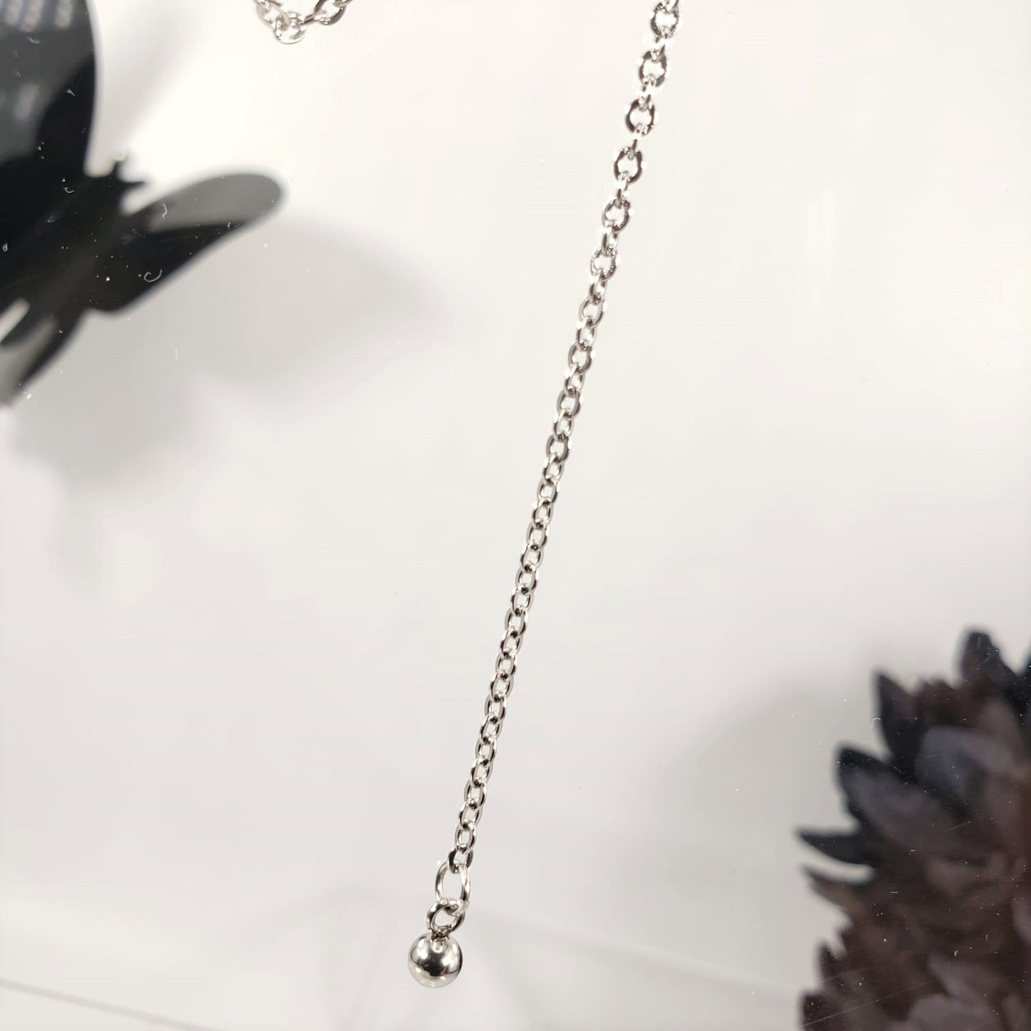 Casual Titanium Steel Pin Collar Necklace (CON 4010)