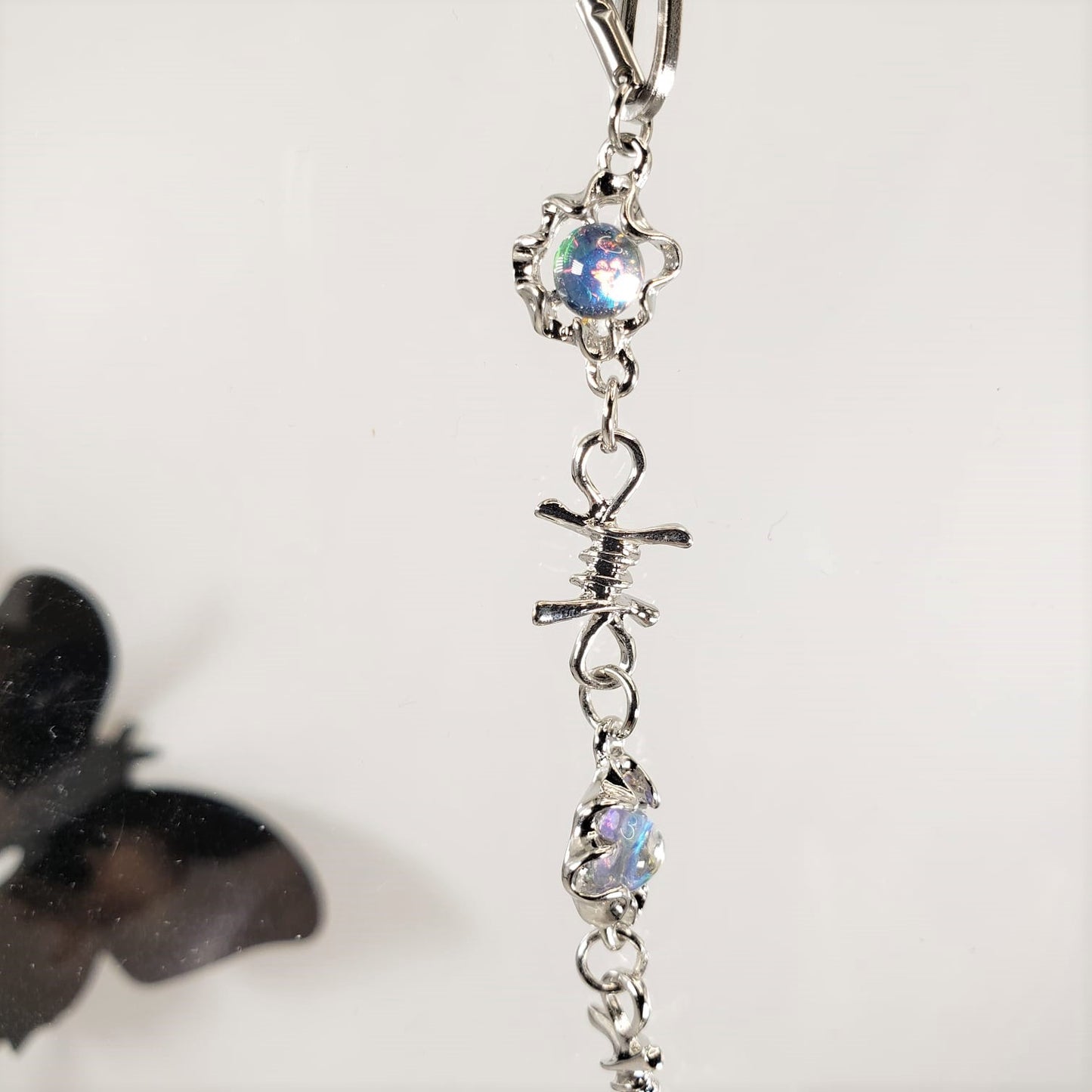 Moonstone Tassel Princess Necklace (PRN 3011)