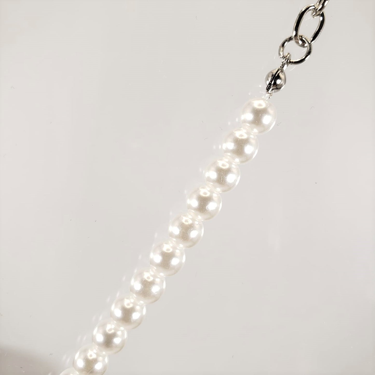 Rose Quartz Heart-Shape Princess Necklace (PRN 3010)