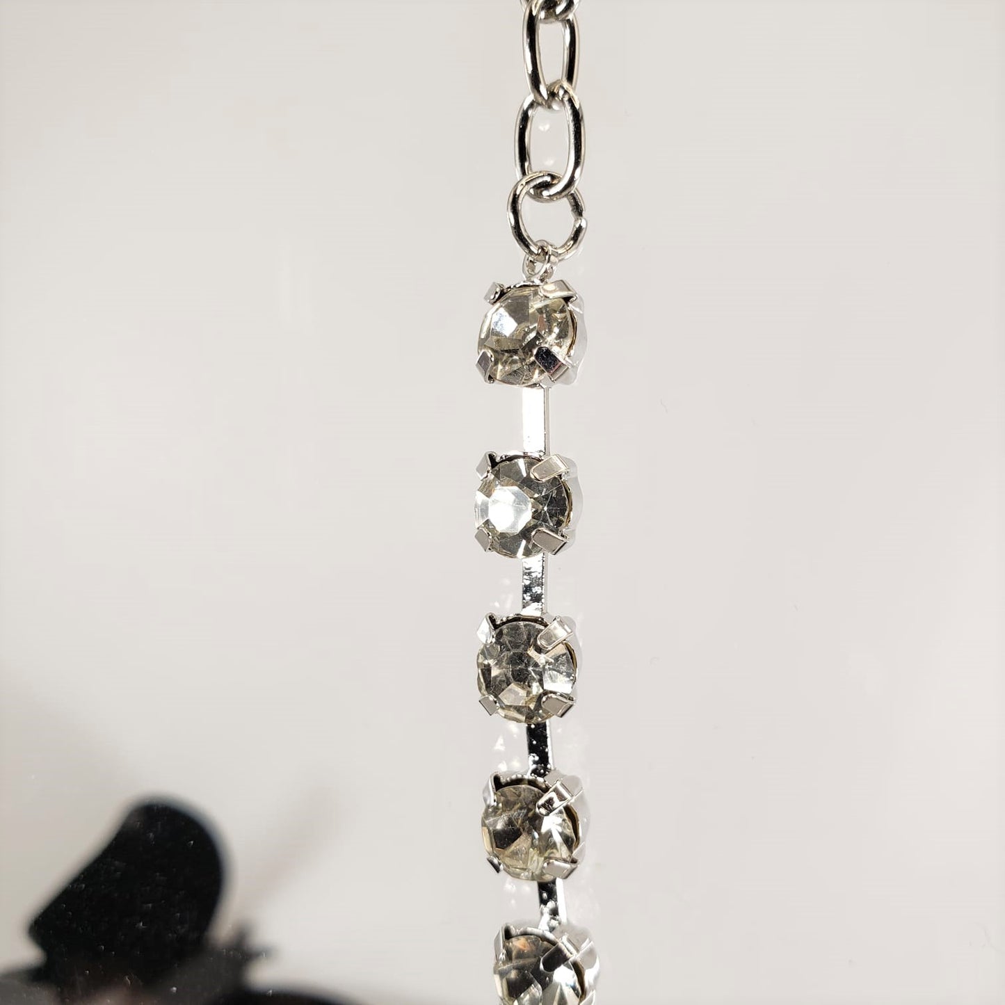 Rose Quartz Heart-Shape Princess Necklace (PRN 3010)