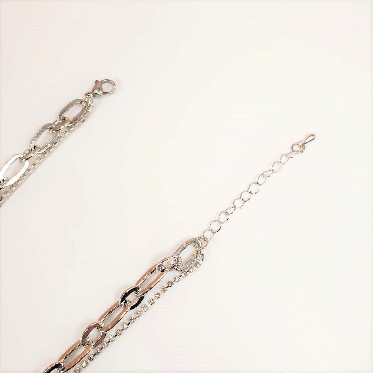 Double Layer Heart-Shape Collar Necklace (CON 4013)