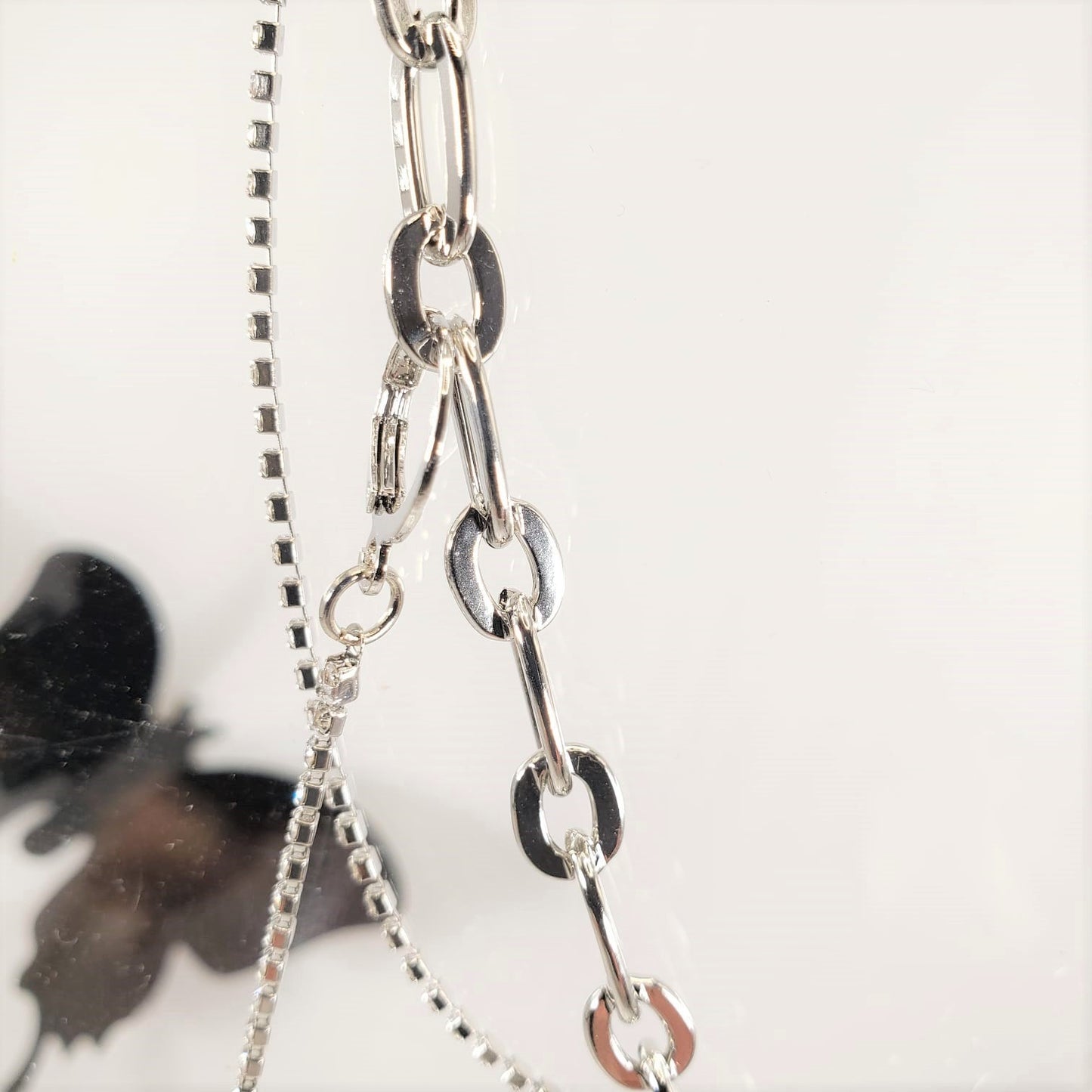 Double Layer Heart-Shape Collar Necklace (CON 4013)