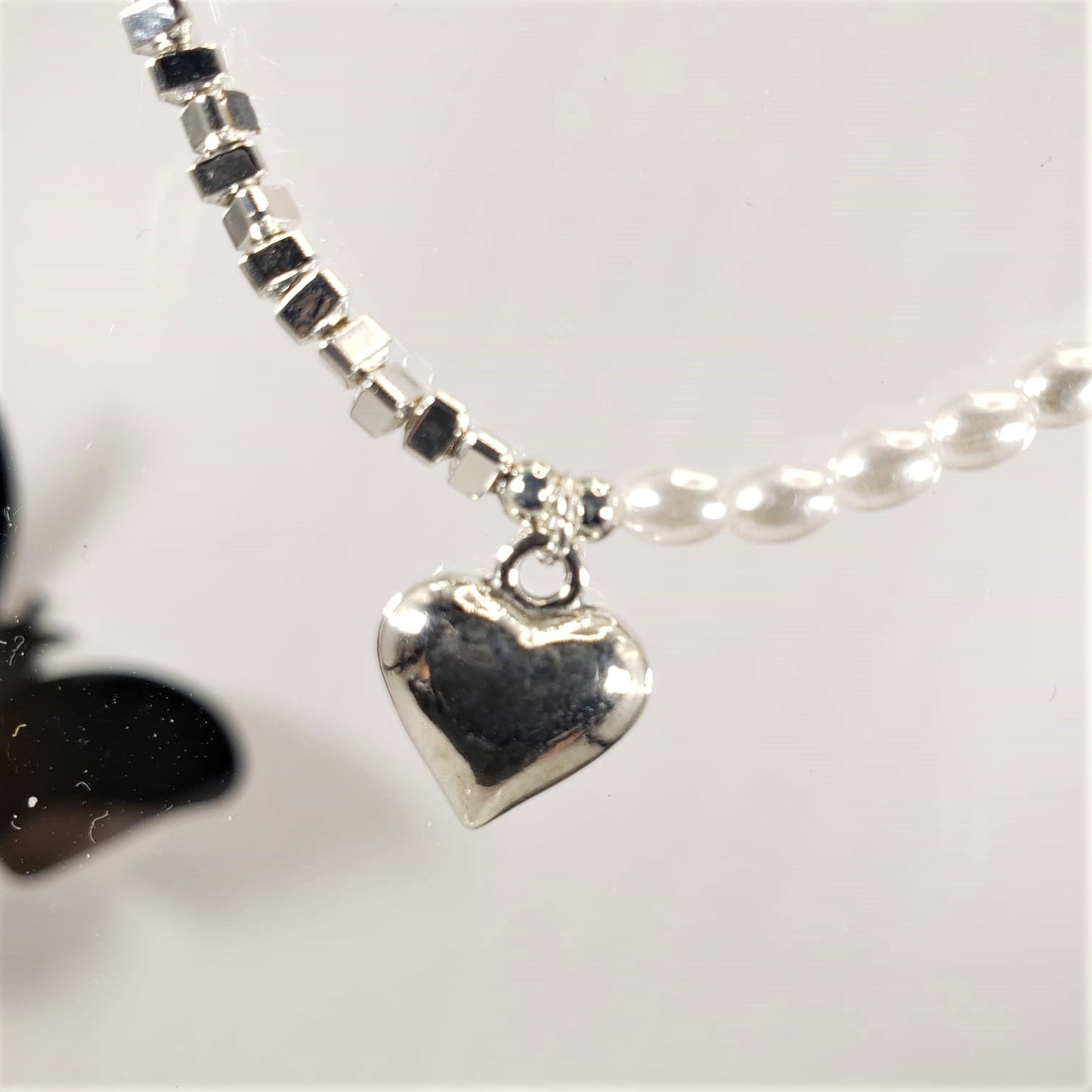 Casual Heart-Shape Collar Necklace (CON 4014)