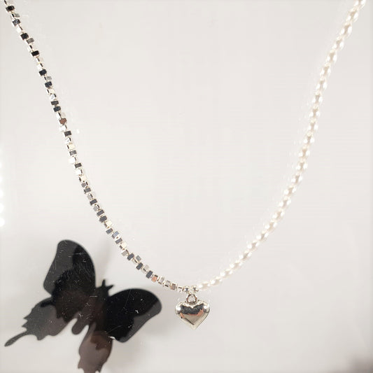 Casual Heart-Shape Collar Necklace (CON 4014)