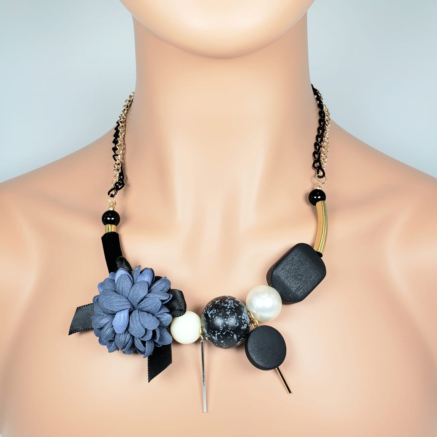 Camellia Matinee Necklace (MAN 8006)