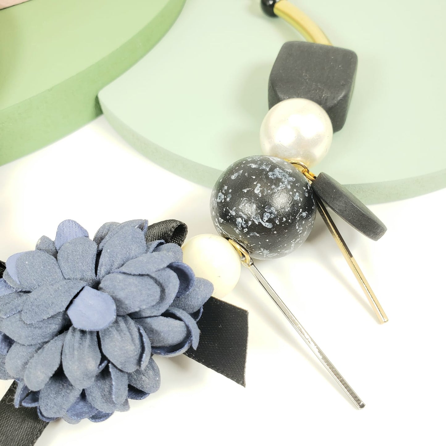 Camellia Matinee Necklace (MAN 8006)