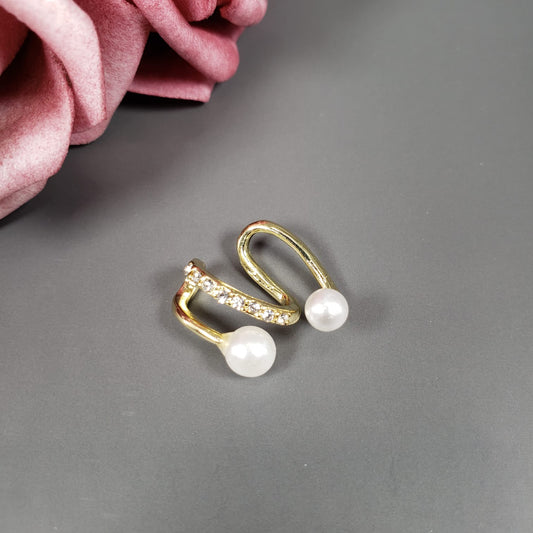 Elegant Pearl Ear Cuff (EEC 1008)