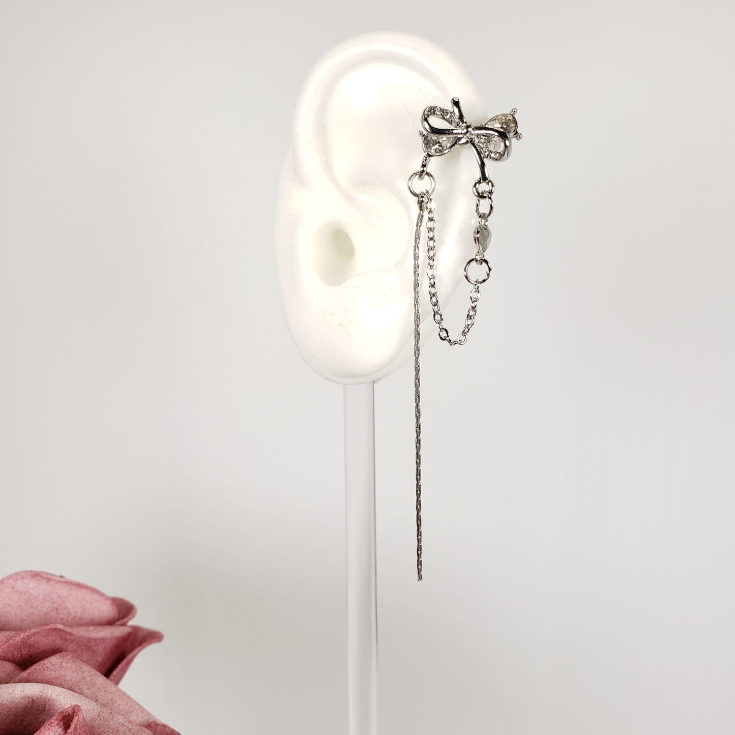 Bowtie Tassel Ear Cuff (EEC 1011)