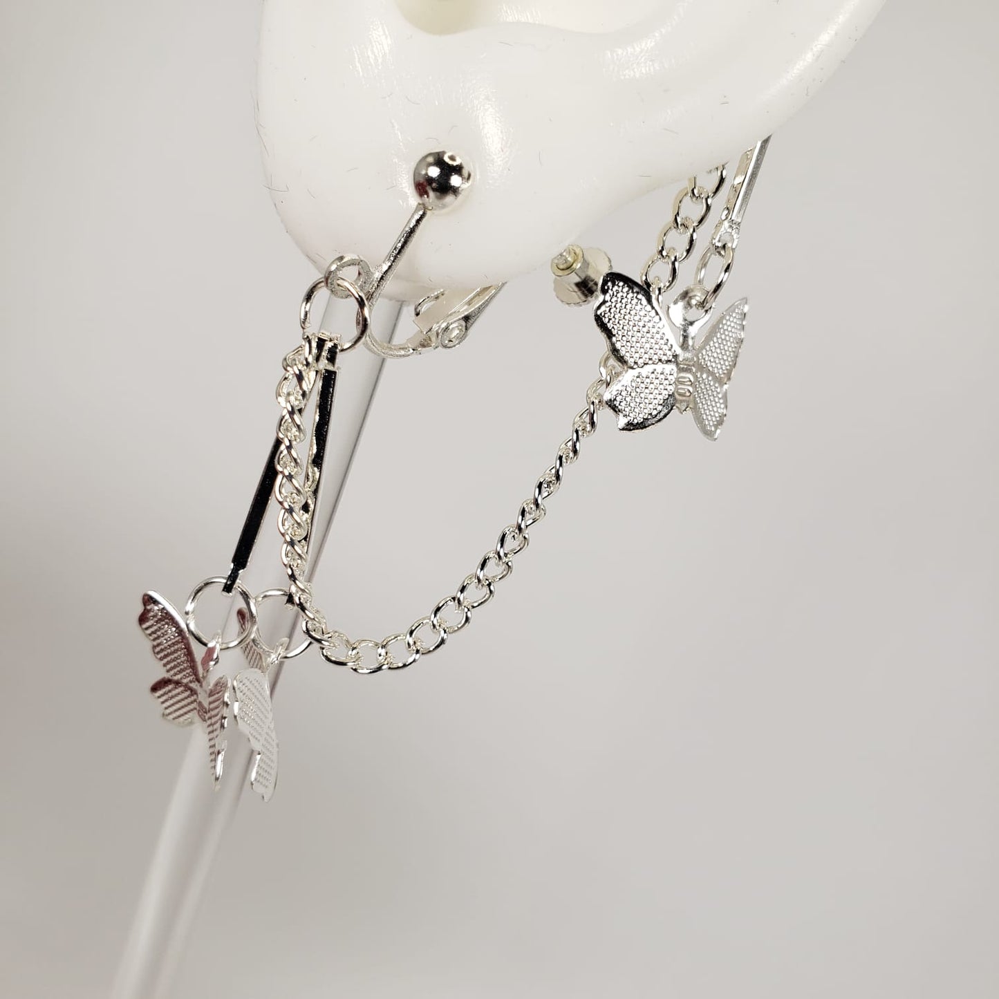 Butterfly Clip-On & Ear Cuff (EEC 1012)