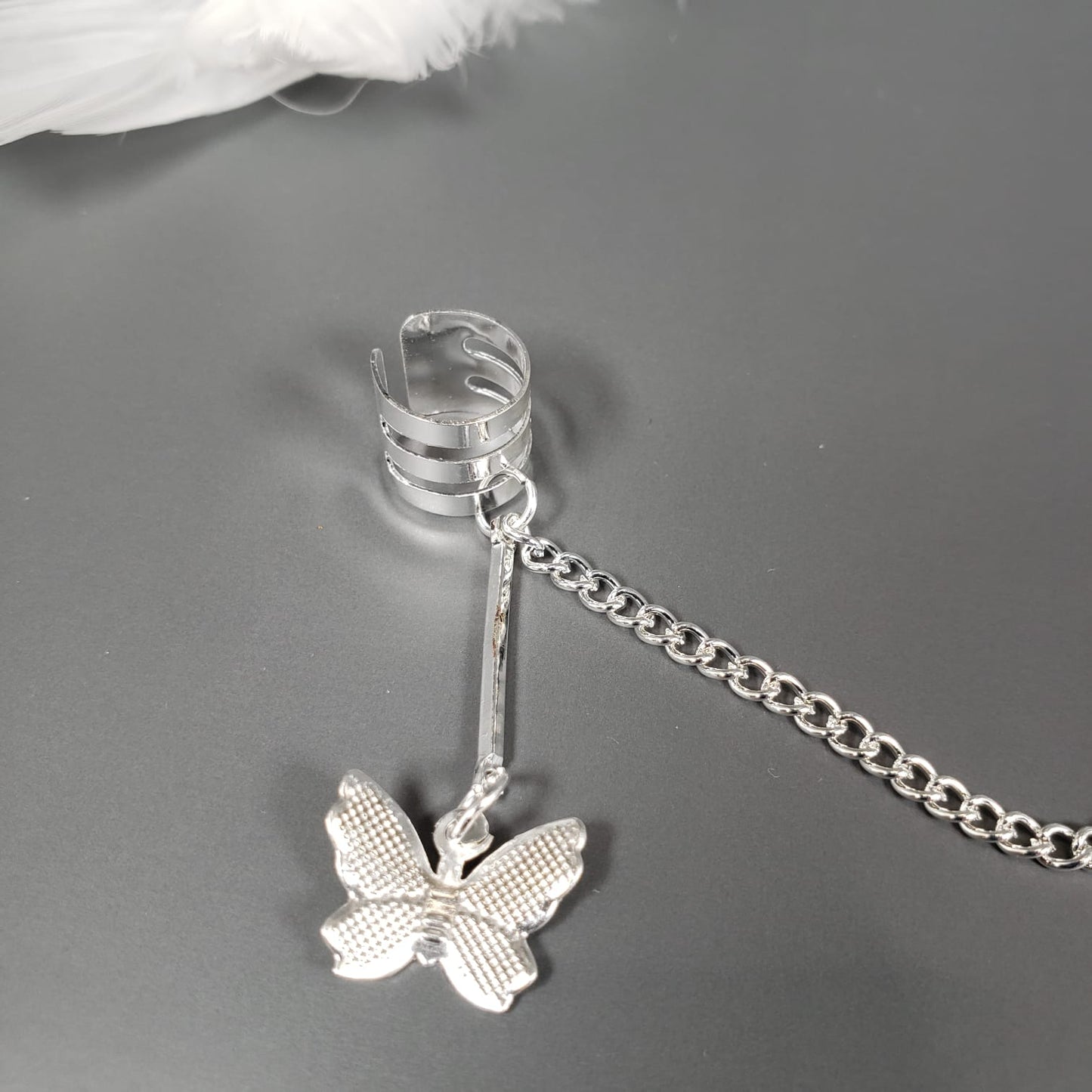 Butterfly Clip-On & Ear Cuff (EEC 1012)