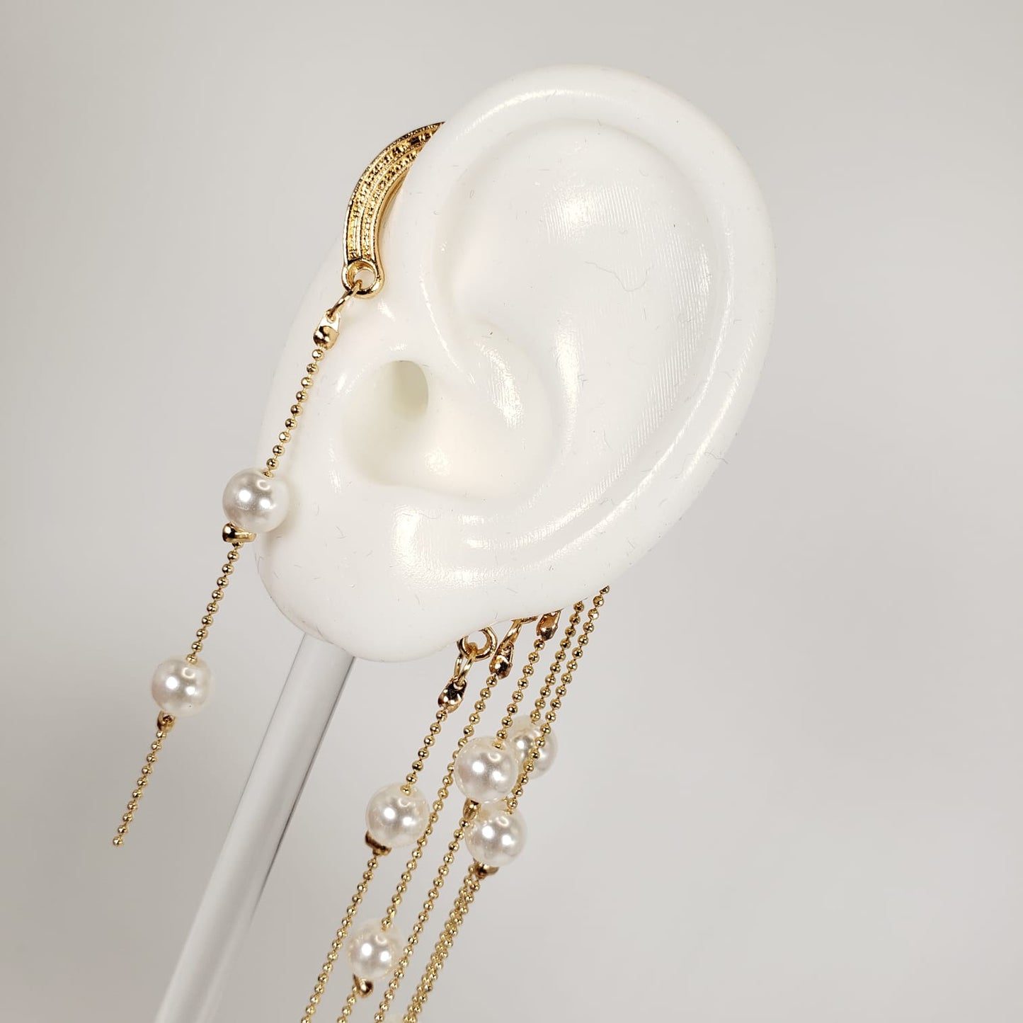 Pearl Tassel Ear Cuff (EEC 1016)