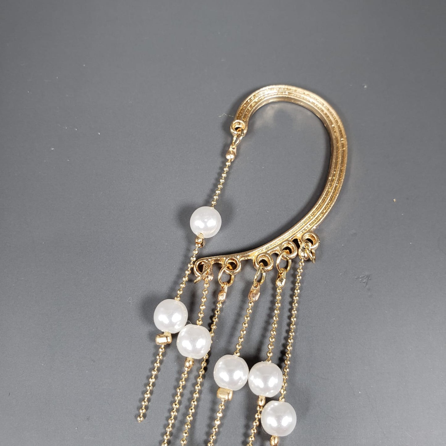 Pearl Tassel Ear Cuff (EEC 1016)