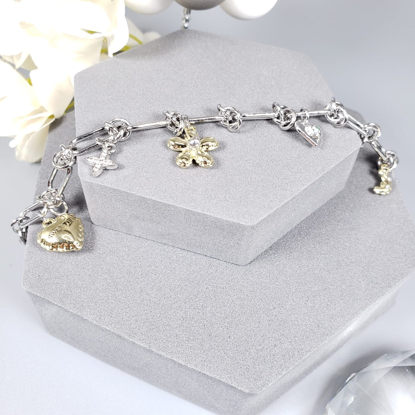 Simple Charm Bracelet