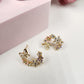 Small Floral Stud Earrings (ESE 1013)