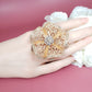 Pompous Flowers Rings (R 4013)