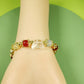 Red Quartz Beaded Bracelet (BBE 6215)