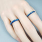 Little Whale Couple Rings