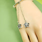 Double Stars Tassel Beaded Bracelet (BBE 6214)