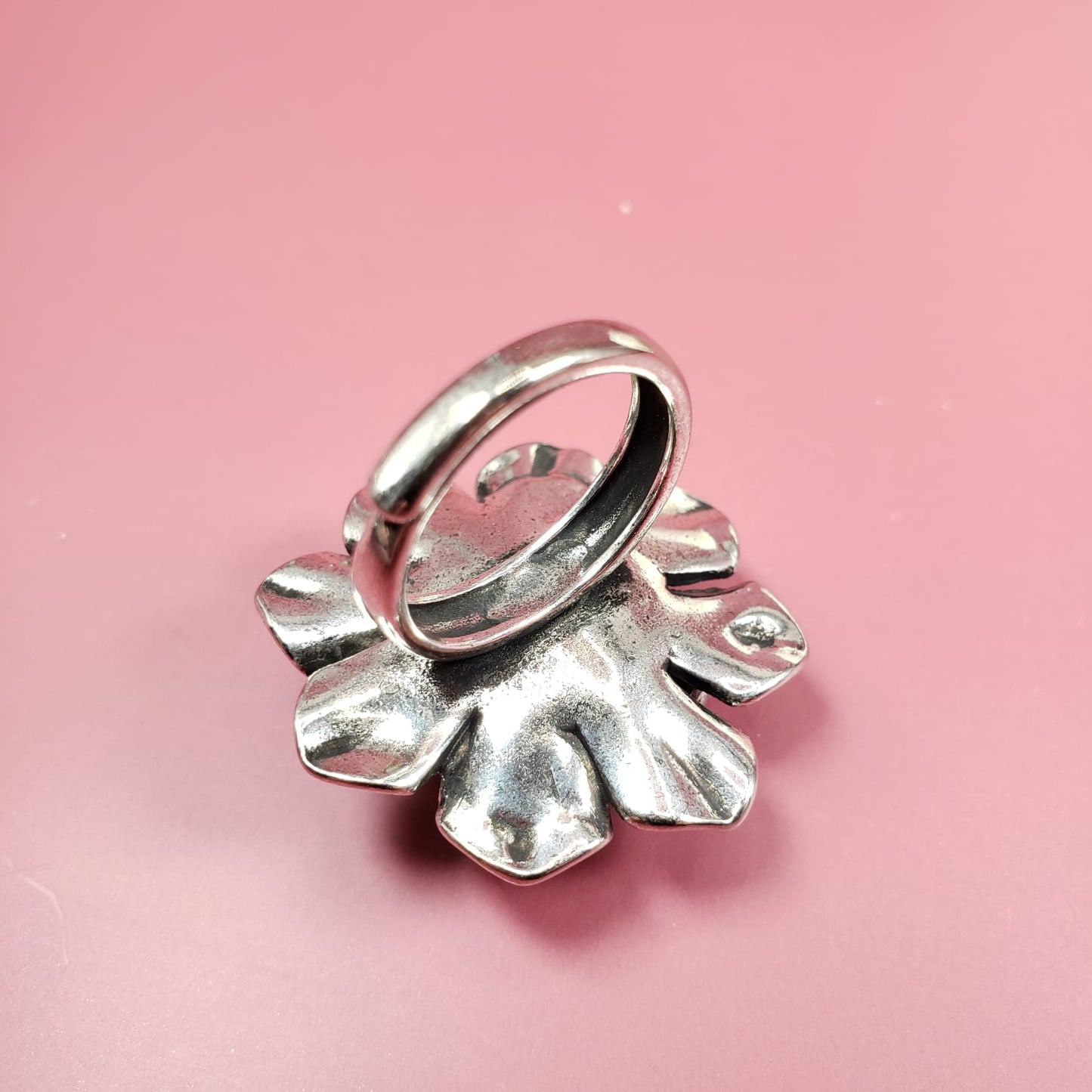 S925 Silver Flower Rings (R 4016)