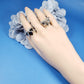 Heart Of Thorns Couple Rings (R 4008)