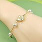 Camellia Pearl Chain Bracelets (BC 7204)
