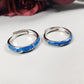 Little Whale Couple Rings