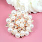 Pompous Pearl Flower Rings (R 4015)