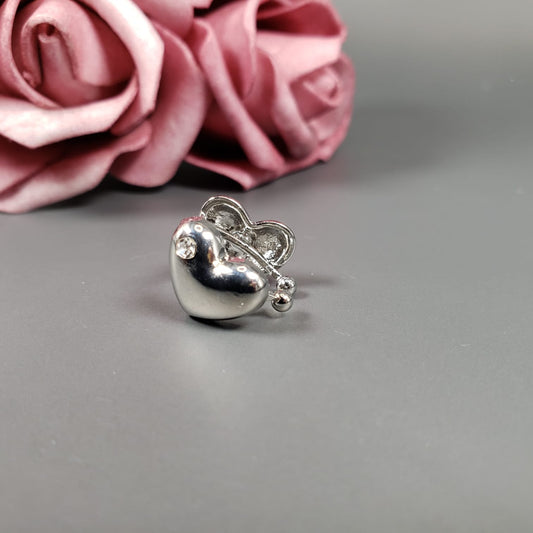 Simple Heart Ear Cuff (EEC 1007)
