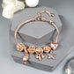 Sweetie Pink Charm Bracelet