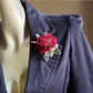 Fabric Collection 3D Flower Brooches (F7203)