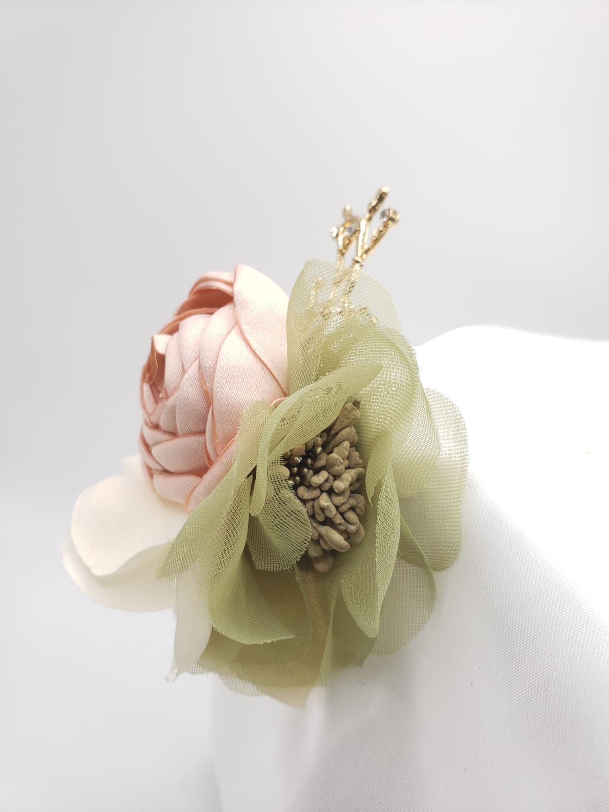 Fabric Collection 3D Flower Brooches (F 7206)