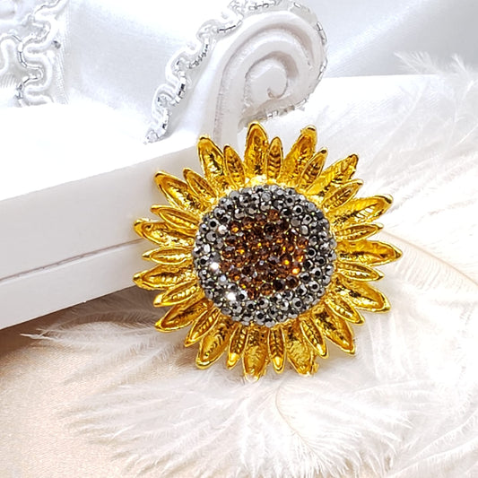 Sun Flower Brooche