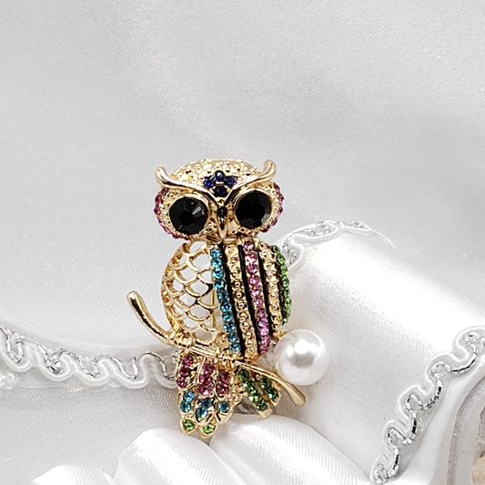 Owl Brooche